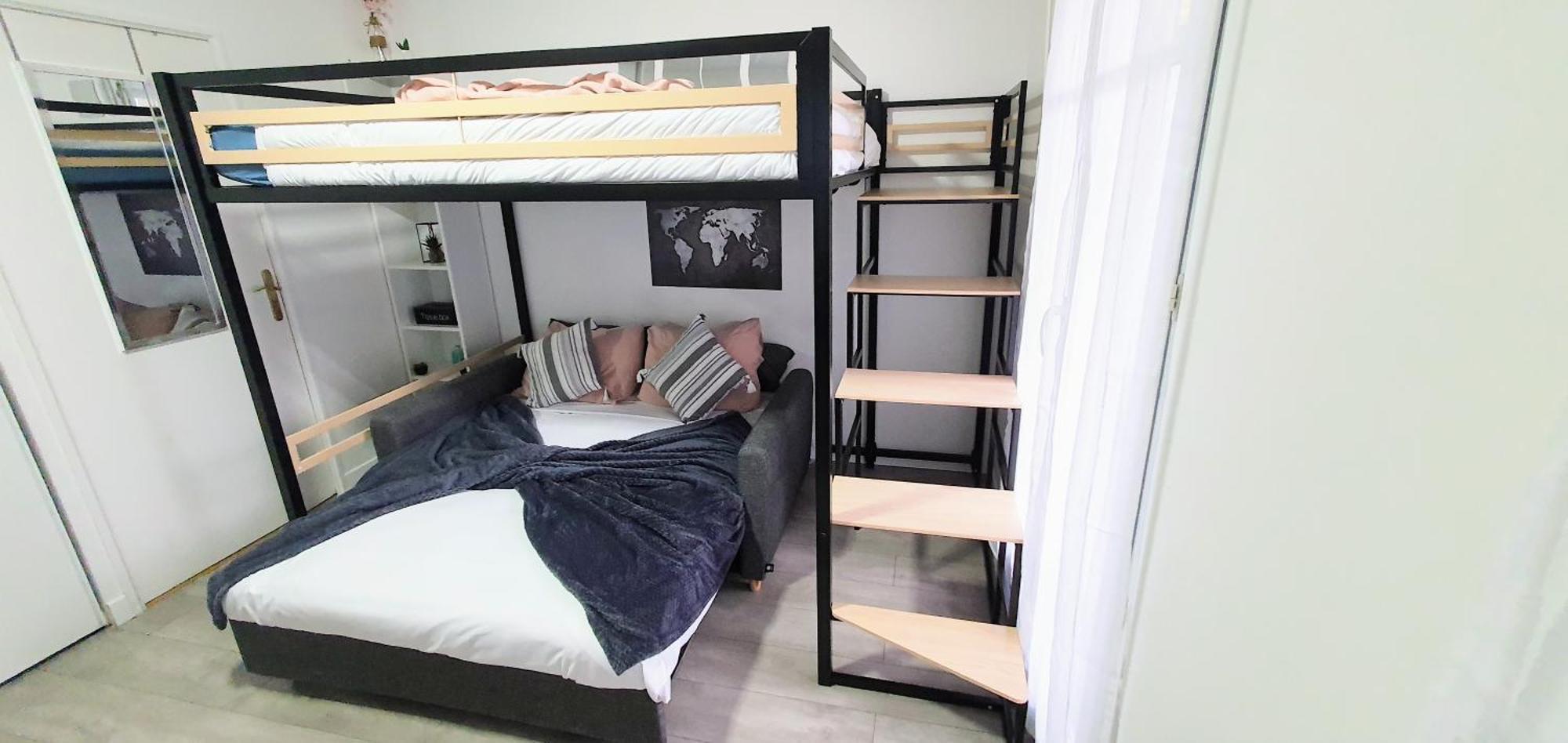 Studio - 1 Min Rer - 10Min Disney & 30 Min Paris - Free Parking & Wifi Apartment Bussy-Saint-Georges Luaran gambar
